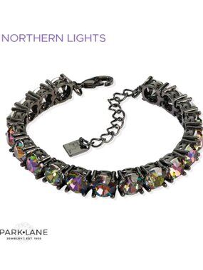 Park Lane Northern Lights Tennis Impression Bracelet